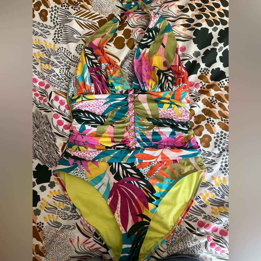 Bleu Rod Beattie Halter Swim Suit